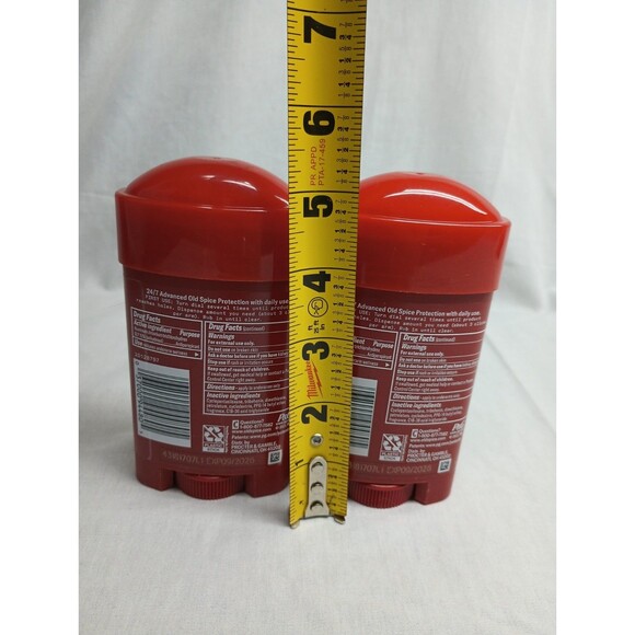 Lot Of 2- Old Spice Swagger Scent CEDARWOOD Invisible Solid Deodorant 2.6Oz - Picture 4 of 4